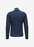 Tombolini Bisiklet Yaka Slim Fit Lacivert Erkek Kazak 61101130
