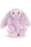 Uyku Arkadaşım Sevimli Peluş Tavşan Mor 34 cm