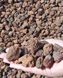  Pomza 8 Kg 2-3 cm Kırmızı Pomza Tarım Pomzası Pomza Taşı Lav Taşı Cüruf Madeni Pomza Ponza