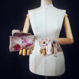 Hakiki Deri El Yapımı Bayan Çanta, Kadın Omuz Çantası, Çapraz Çanta, Tote Bag Çanta Set GG8