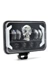 5" RGB Kuru Kafa Angel Skull Off Road Led Lambası Jeep Wrangler & Cherokee & Ln106 Uyumlu Far