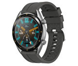 Megafox Samsung Galaxy Watch 4 Classic 42/46mm Uyumlu Silikon Kordon Spor Suya Dayanıklı Bileklik