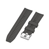 Megafox Samsung Galaxy Watch 4 Classic 42/46mm Uyumlu Silikon Kordon Spor Suya Dayanıklı Bileklik