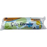 Canhome Mavi Orta Boy 55x60 Cm. 30 Litre Çöp Torbası Poşeti - 20 Adetlik 5 Rulo