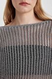 DeFacto Relax Fit Kayık Yaka Kroşe Triko Kazak C4206AX24SPGR453