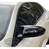 Renault Megane 4 2016 Sonrası Batman Yarasa Ayna Kapağı Piano Black ABS Plastik