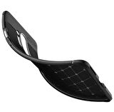 Smcase OnePlus 8 Pro Kılıf Deri Dokulu Silikon  Tam Kapatan Ekran Koruyucu