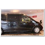 Markadan Mercedes Viano Krom Cam Çıtası 2004-2014 2 Parça Paslanmaz Çelik