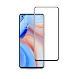 Smcase Oppo Reno4 Kılıf Lüks Mat Silikon  Tam Kapatan Ekran Koruyucu