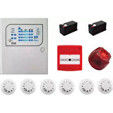 Codesec Konvansiyonel Sistem Yangın Alarm Seti 6 Lı