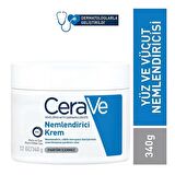 CeraVe Kuru Ciltler Için Cilt Bakım Seti-Nemlendiren Temizleyici 236 ml + Nemlendirici Krem Kavanoz 340 Gr
