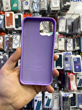 İPHONE 12 PRO UYUMLU LOGOLU LANSMAN İÇİ KADİFE KILIF AÇIK PEMBE