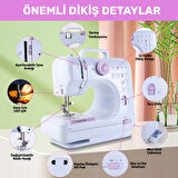 12 Fonksiyonlu Ev Tipi Profesyonel Dikiş Makinesi
