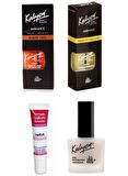 Kalyon Tırnak Sertleştirici+Tırnak Bakım Yağı+Tırnak Eti Temizleyici+Lapitak Tırnak bakım Kremi 15 Ml 4'lü Set