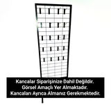 Tel Pano Stand - Telli Aksesuar Çorap Standı, Tel Çorap Standı 60x190
