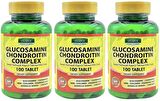 Vitapol Glucosamine Chondroitin Complex 3x100 Tablet Msm Collagen Hyaluronic Acid Boswellia Serrata 