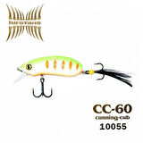 Lurefans CC60 Cunning Cup 6 cm 9.5g Sahte Yem