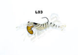Sea Horse Manic Shrimp 3D Karides 7 cm. Sahte Silikon