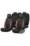 Iconic Design Universal Seat Covers Black-tan