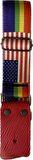 G-Strap Stars & Stripes Deri Uçlu Ukulele  ve Gitar Askısı