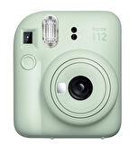 Fujifilm Instax Mini 12 Yeşil Fotoğraf Makinesi 10'lu Film Şeffaf Kılıf ve Divoom Fairy OK Yeşil Kar