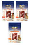 Nutri Canin Rawhide Ördekli Köpek Ödülü 80 Gr. X 3 Adet