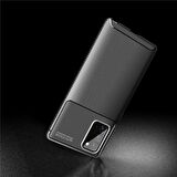 Smcase Samsung Galaxy S20 FE Kılıf Karbon Dizayn Silikon  Nano Ekran Koruyucu