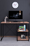 Atlas 120 Cm Raflı Çalışma Masası Bilgisayar Masası Ofis Ders Masası