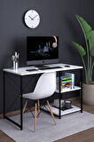 Atlas 120 Cm Raflı Çalışma Masası Bilgisayar Masası Ofis Ders Masası