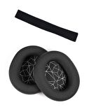 SteelSeries Arctis 3 5 Yedek Kafa bandı ve Kulaklık Pedi SET Kulaklık Yastığı Süngeri Headband