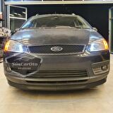 Ford C-Max 2003-2007 Uyumlu Üniversal Astra H lip Esnek Ön Lip 2 Parça Tampon Altı Dil Karlık Ön Ek