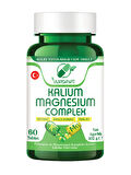 Yurdavit Kalium Magnesium Complex 2x60 Tablet Potasyum Magnezyum Sitrat Malat Bisglisinat Kompleks 