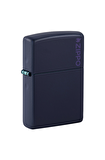 Zippo Çakmak Navy Blue Koyu Mavi Logo 239zl