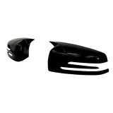 Sts Oto Aksesuar Mercedes Benz W176 2012-2018 Batman Yarasa Ayna Kapağı Piano Black Abs Plastik