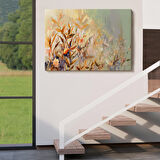 Harita Sepeti Renkli Yapraklar Duvar Tablosu-1240