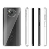 Smcase Xiaomi Poco X3 NFC Kılıf Lüks Kamera Korumalı Silikon