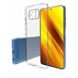 Smcase Xiaomi Poco X3 NFC Kılıf Lüks Kamera Korumalı Silikon