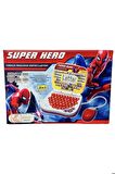 Eğitici Ekranlı Laptop Çocuk Bilgisayarı Mauslu 100 Fonksiyon Ingilizce Ve Türkçe Spiderman