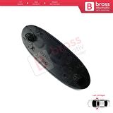 Renault Kangoo MK1 X76 KC0/1 Express 1997-2009 7700310092 İçin Siyah D65 Kapı Bandı Çıta Yazısı