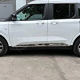 Ford Tourneo Courier Krom Yan Kapı Çıtası 4 Parça 2024 Üzeri Paslanmaz Çelik