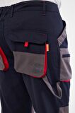Mervem Tactical Pantolon Harman Karışımı Lacivert