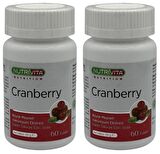 Cranberry 500 Mg 2x60 Tablet Büyük Meyveli Vaksiniyum