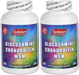 Trunature Glukozamin Kondroitin Msm 2x300 Tablet Glucosamine Chondroitin 