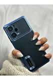 XİAOMİ NOTE 10 NOTE 10S UYUMLU OMEGA LAZER KESİM YUMUŞAK KILIF KAMERA KORUMALI ŞIK TASARIM SİLİKON ŞEFFAF KENAR MAVİ