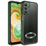 XİAOMİ NOTE 12 4G UYUMLU OMEGA LAZER KESİM YUMUŞAK KILIF KAMERA KORUMALI ŞIK TASARIM SİLİKON ŞEFFAF KENAR YEŞİL
