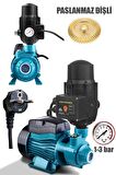 Elektrikli 220V Otomatik Sistem Metal Dişli 2 Kat 2 Daire Su Pompası 0.50HP Ev Tipi Paket Hidrofor 