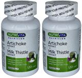 Artichoke Milk Thistle Extract 2x120 Tablet Enginar Deve Dikeni Ekstresi