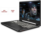 Asus TUF FX505D Gaming Laptop AMD Ryzen 5-3550H 2.1Ghz 8GB DDR4 RAM 256GB SSD 15.6" Full HD Ekran Nvidia GeForce GTX 1050 4GB Ekran Kartlı Notebook