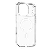 iPhone 17 Pro Kılıf Kablosuz Şarj Özellikli Kamera Korumalı Kripto Kapak