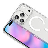 iPhone 17 Pro Kılıf Kablosuz Şarj Özellikli Kamera Korumalı Kripto Kapak